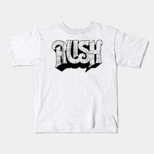 Rush the wall texture Kids T-Shirt